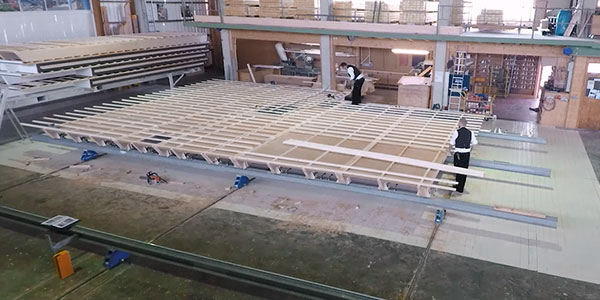 Konter- und Dachlattung